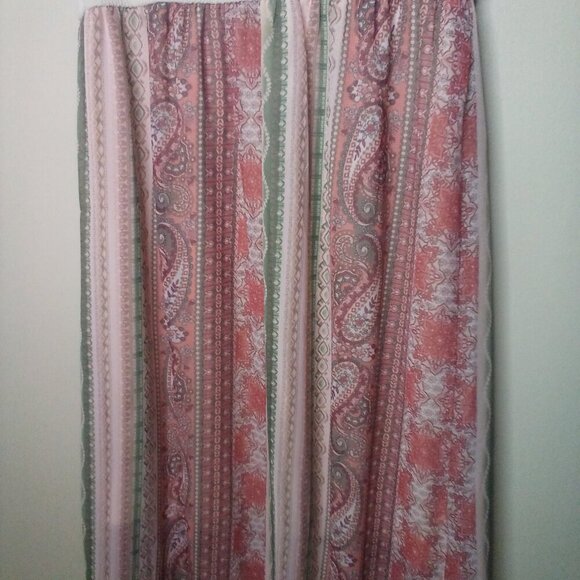 Live To Be Spoiled Dress L Sleeveless High Low Hem Crochet Top Detail Pattern - Picture 3 of 16